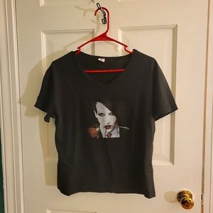 MM Cropped Band Shirt